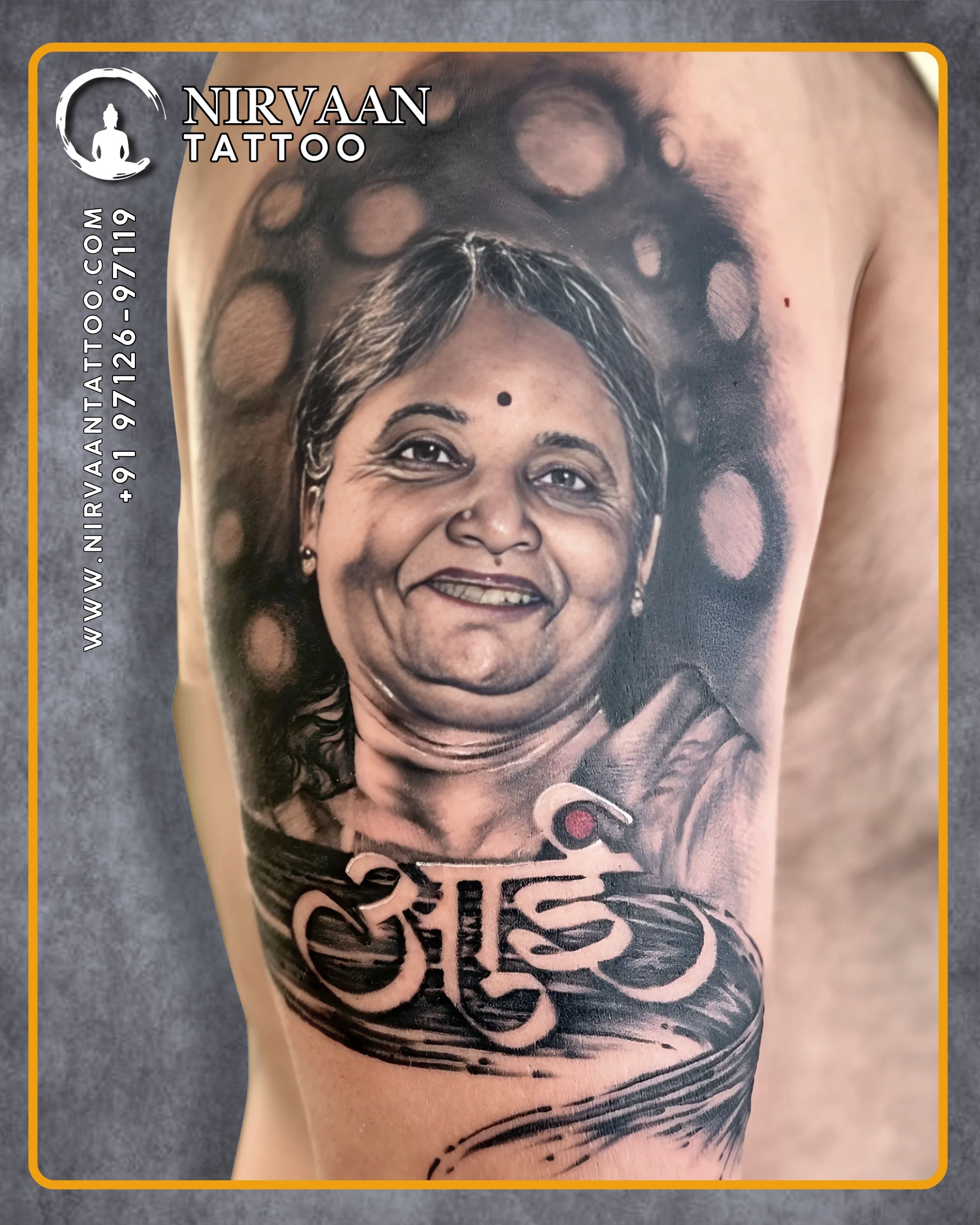 Portrait tattoo design